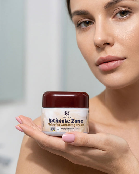 Crème éclaircissante zones intime